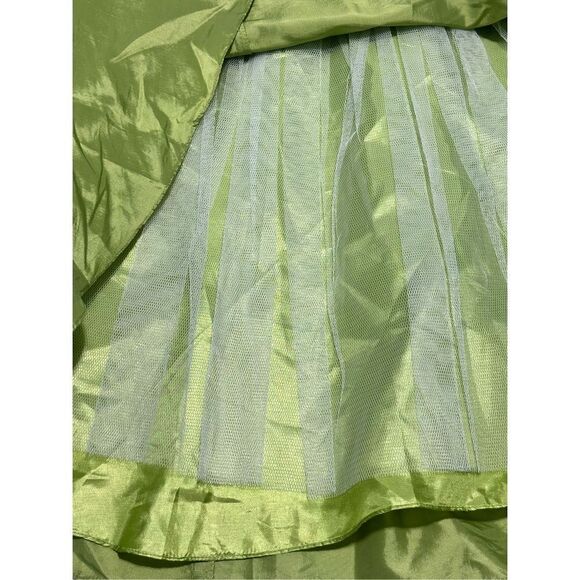 Marsoni Prom Gown Maxi Length Beaded Open Back‎ Sweetheart Neckline Green 14 - Picture 12 of 16